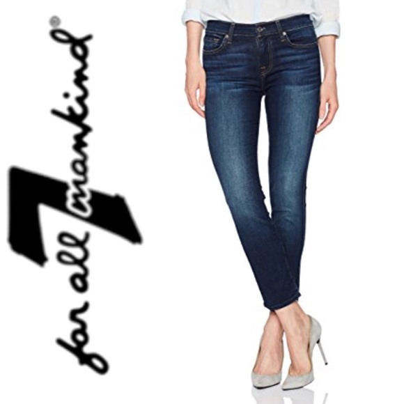 7 For All Mankind Denim - 7 For All Mankind Roxanne Skinny Ankle Jeans